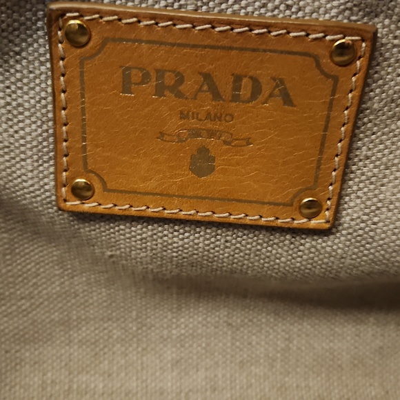 Prada canvas tote - Picture 7 of 11